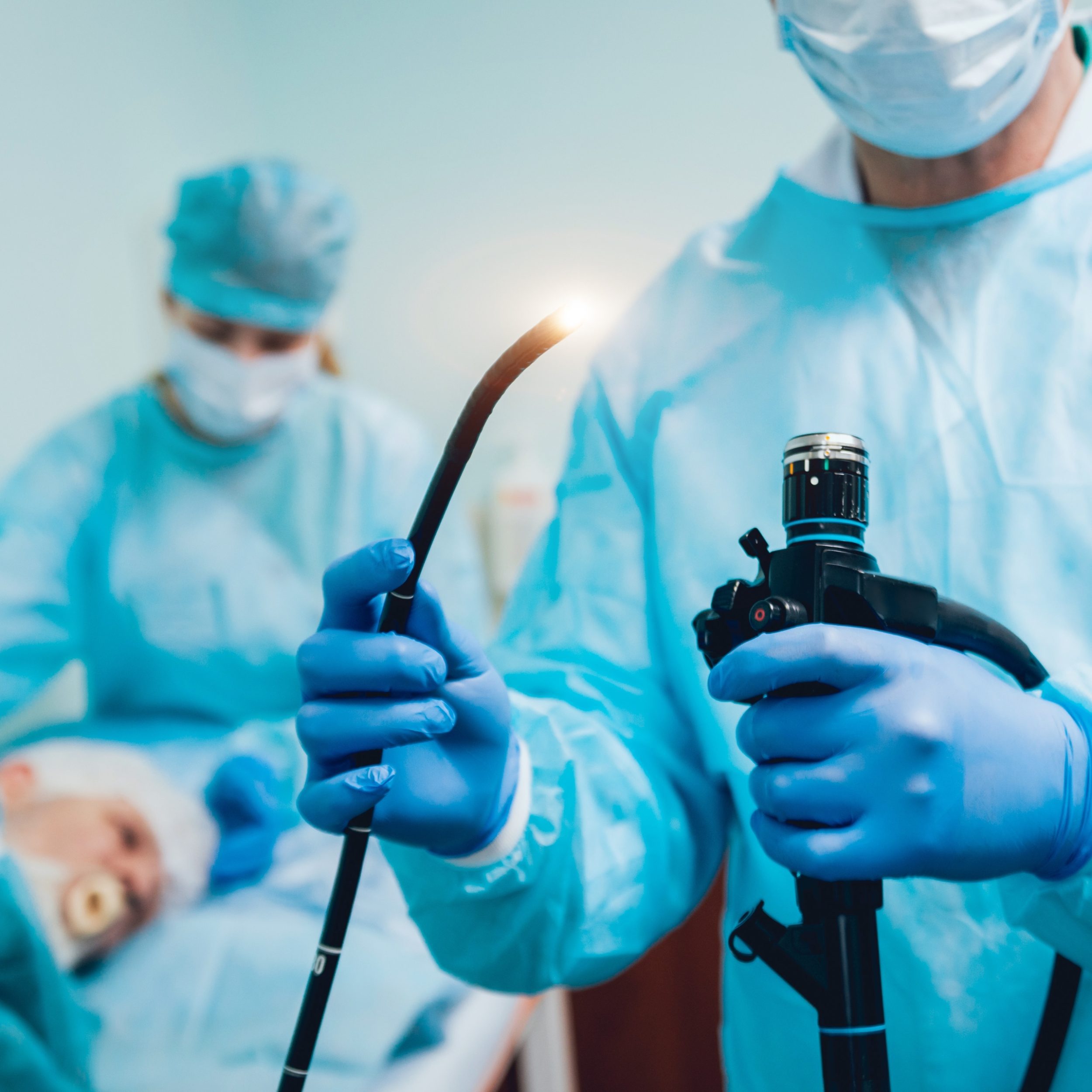 Equipment used in an Endoscopy